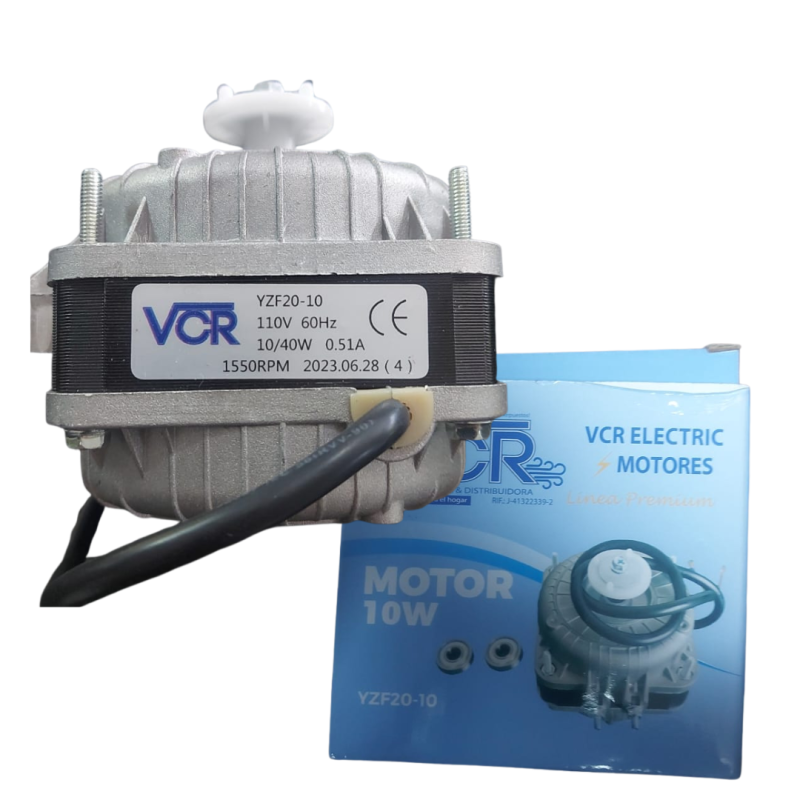 Motor Ventilador 10 W Con aspa y base