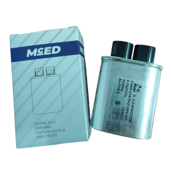 Capacitor de Alta Tensión para Microondas (0.75µF / 2100V)