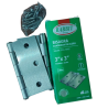 Bisagra Cuadrada de Acero 3" x 3" – Marca RABBIT (Par)