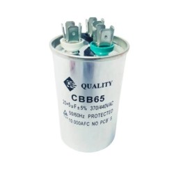 Capacitor de Marcha 20+5 mfd 370/440 vac