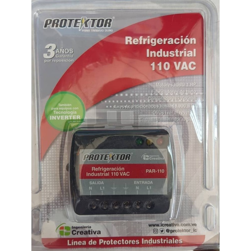 Protector Supervisor . Refrigeracion Industrial 110 Vac