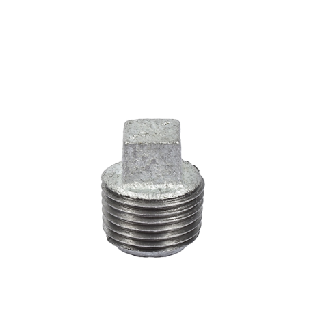 Tapon macho Galvanizado  de 1/2