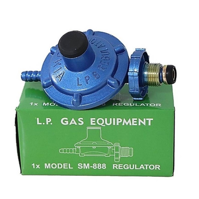 Regulador de gas roscable importado pesado 295 gr