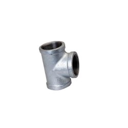 Tee de Hierro Galvanizada de 1/2"