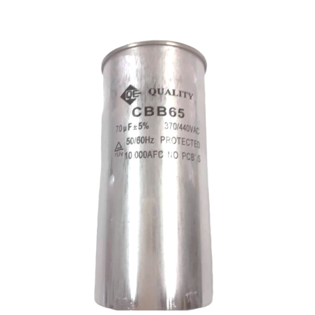 Capacitor de Marcha 70 mfd 370/440 vac