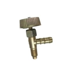 Válvula De Bronce Para Reverbero Con Perilla De Control