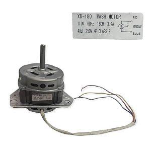 Motor De lavado 180W,60HZ,110V EJE GRUESO 12MM
