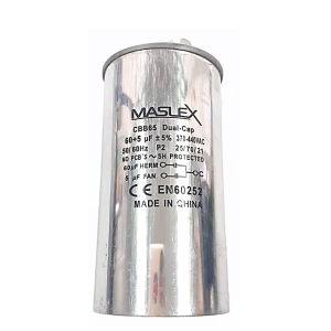 Capacitor de Marcha 60+5 mfd 370/440 vac