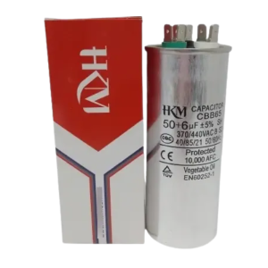 Capacitor de Marcha 50+6 mfd 370/440 vac