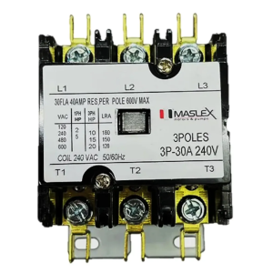 Contactor 3p -30amp-220v Multipro 600v