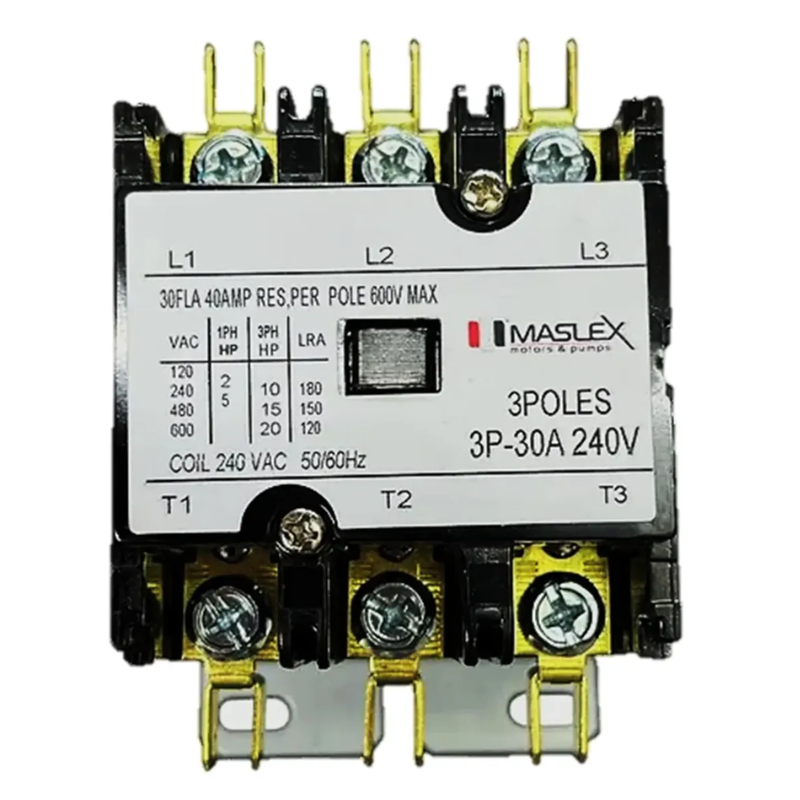Contactor 3p -30amp-220v Multipro 600v